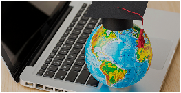 Graduate with books