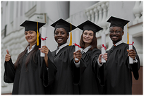 Portrait of graduate